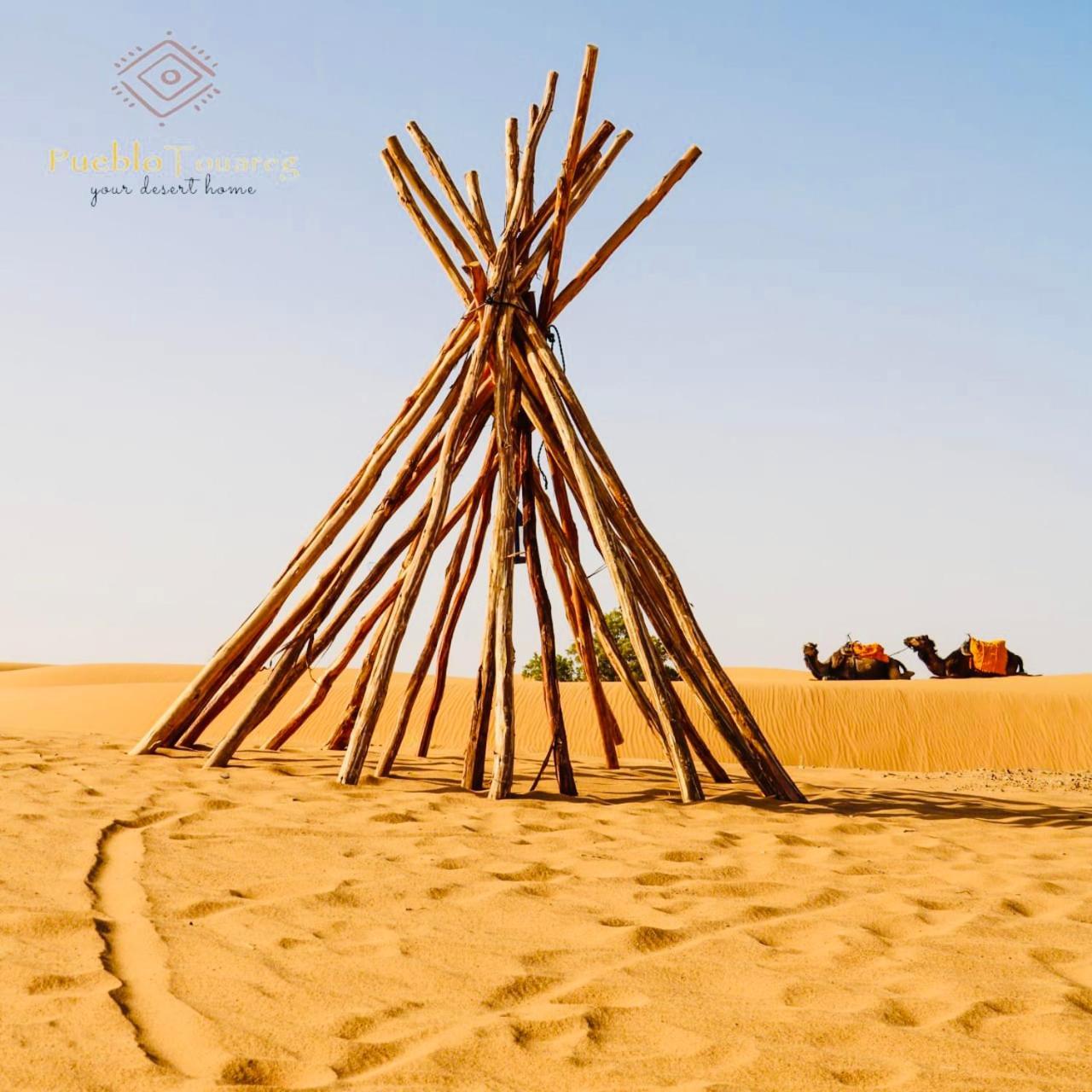 Pueblo Touareg - Private Tents Мерзуга Екстер'єр фото